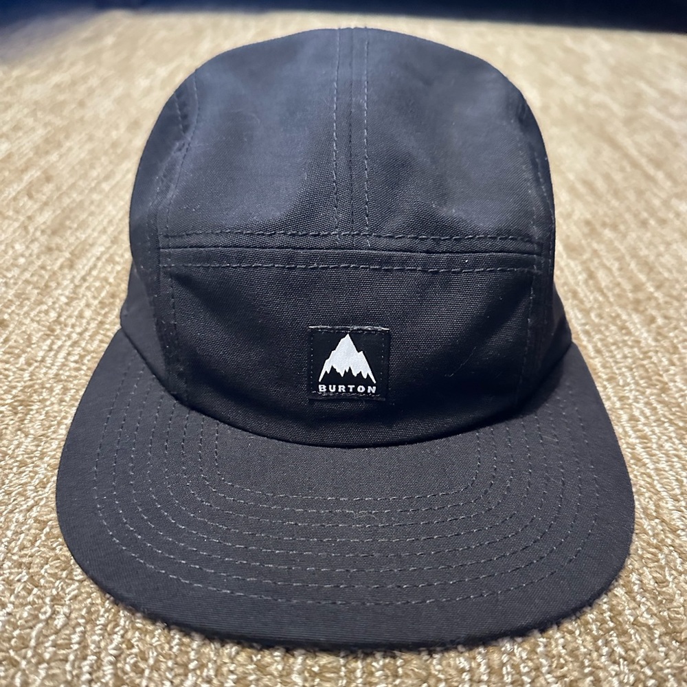 Burton Colfax Cordova Black Five-Panel Cap Unisex